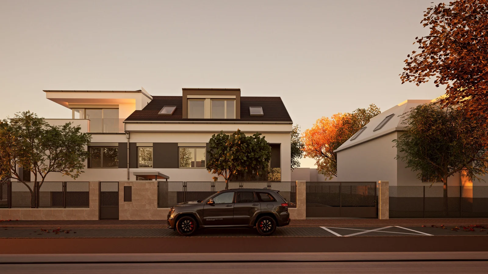 Görgey Residence – látványterv — 3