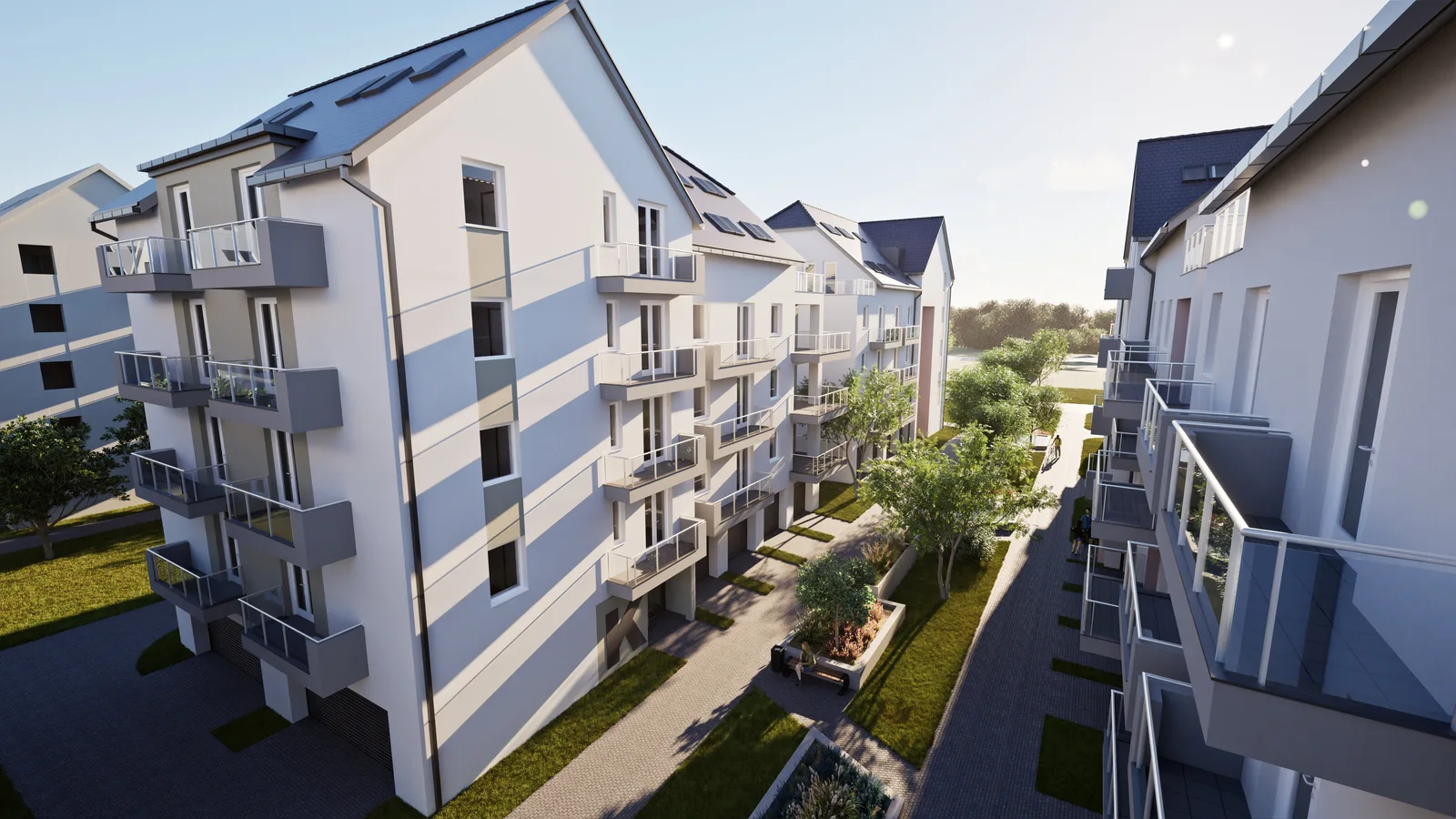 Linden Garden Residences – visualisation — 3